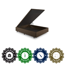 Ver imagem 5 de Cama Box Baú Casal 138x188x42 Cm Linho com Pistão a Gás