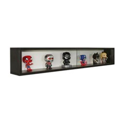 Nicho Funko Portas de Correr Vidro Preto PRACASA - 2