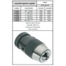 Mandril de Aperto Rapido 1" (1 a 25mm) com Encaixe B24 - 2