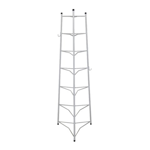 Tripé Porta Panelas Estrela Branco 7 Compartimentos 126cm Ouro Minas