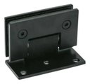 Ver imagem 2 de Dobradiça Inox GV48 90º 1011 para Porta de Vidro e Box - Alvenaria/Vidro 2un Preta
