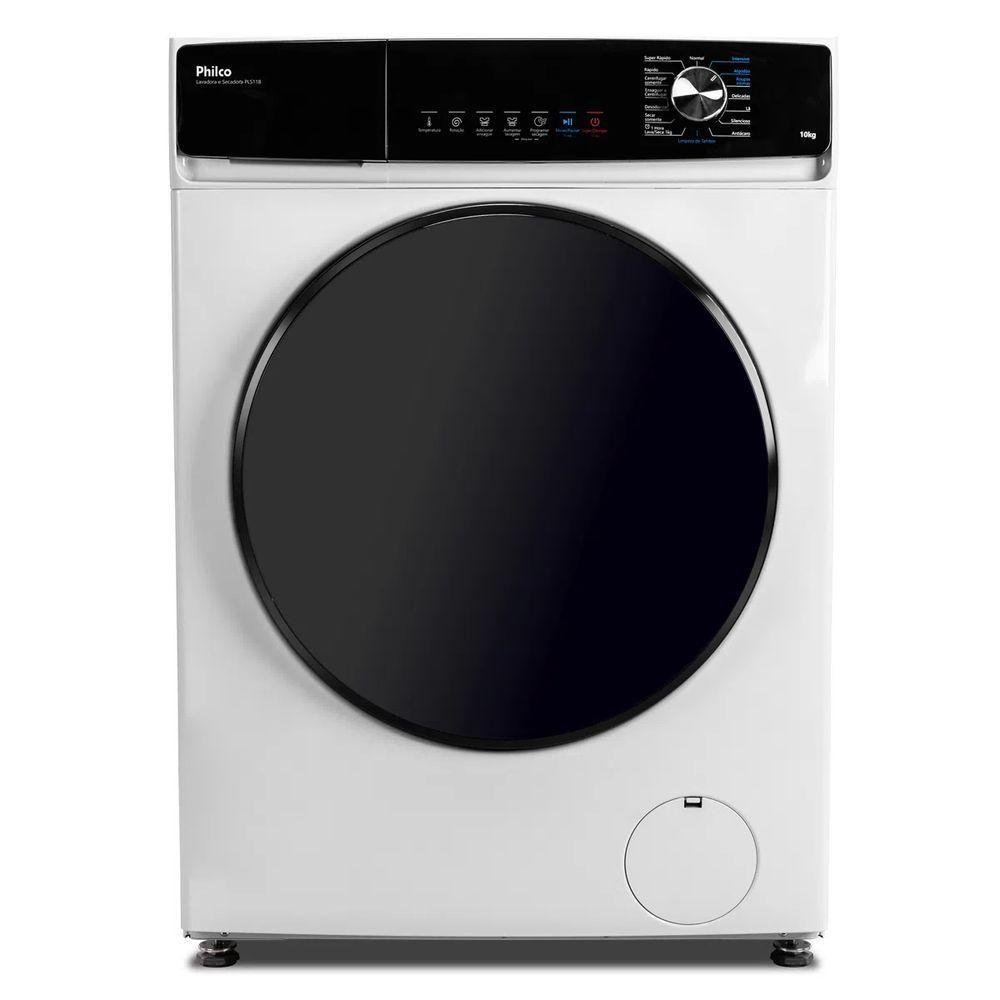 Lava e Seca Philco Smart Invertplus 16 Programas Lavagem 10kg Branco 127v
