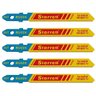 Lâmina Para Serra Tico Tico 50 mm 24 Dentes Starrett BU224 com 05 unidades - 2