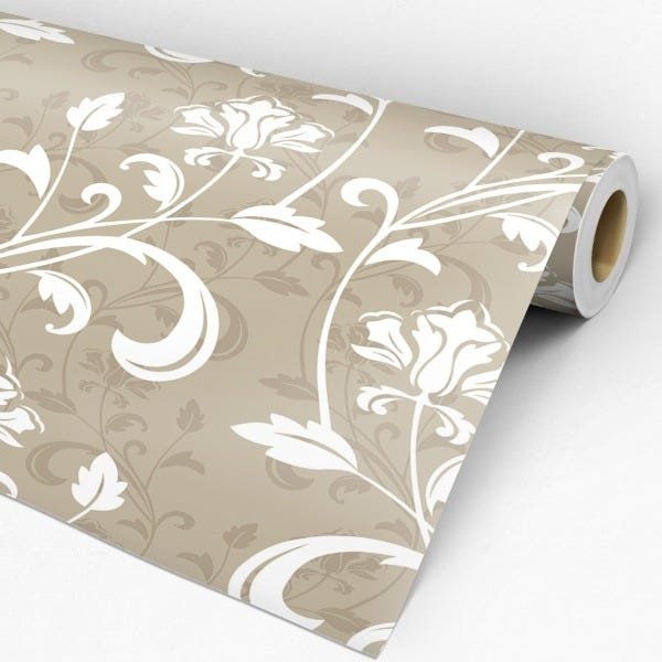 Papel de parede Adesivo Floral Alice - Único 58 cm de largura - 3