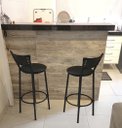 Ver imagem 3 de Par de Banqueta Alta Artesanal em Junco Conforto e Estilo