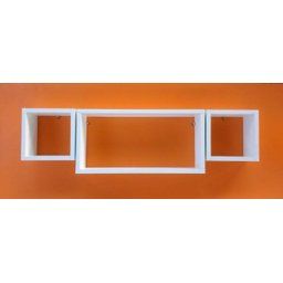 Kit 3 Nicho Prateleira Lavanderia Quarto Banheiro Decorativo - 5