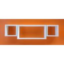 Ver imagem 5 de Kit 3 Nicho Prateleira Lavanderia Quarto Banheiro Decorativo