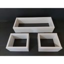 Ver imagem 3 de Kit 3 Nicho Prateleira Lavanderia Quarto Banheiro Decorativo