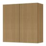 Armário Aéreo 2 Portas Rainha Nature Nesher 80cm - 1