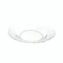 Ver imagem 3 de Kit Jogo Pratos Fundo Sopa Transparente 6 Peças 22,5cm