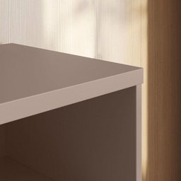 Rack para Tv até 75 Aurora 1.8 Mobler Grigio-cinamomo Mel - 3