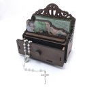 Ver imagem 1 de Oratório Com Gaveta São José Dormindo Em Madeira Mdf