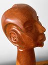 Ver mais imagens de Escultura Head. Cabeça em Madeira. Artesanal. Decoração