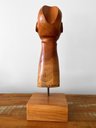 Ver imagem 5 de Escultura Head. Cabeça em Madeira. Artesanal. Decoração