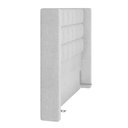 Ver mais imagens de Cabeceira Cama Box King 195cm Pisa e Recamier Neville P02 Bouclé Branco - Mpozenato