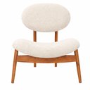 Ver imagem 5 de Poltrona Duna Bouclé Off White - Sallar Home
