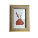 Ver imagem 1 de PORTA RETRATO EM MDF ACABAMENTO EM LINHO - 10X15