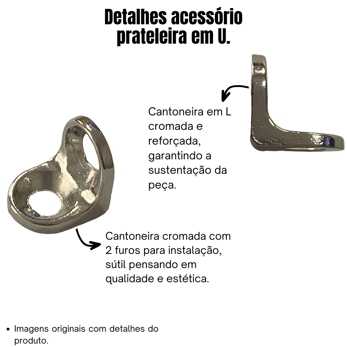 Kit 3 Prateleiras U Decorativas Multiuso em Mdf Plancasa:verde Jade - 8