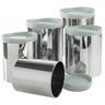Conjunto de Potes Mantimentos Tampa Plástico 5 Peças Brinox - 2
