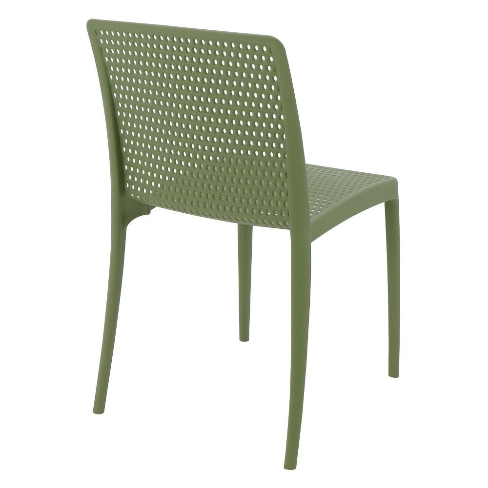 Cadeira Tramontina Isabelle em Polipropileno e Fibra de Vidro Verde Oliva - 5