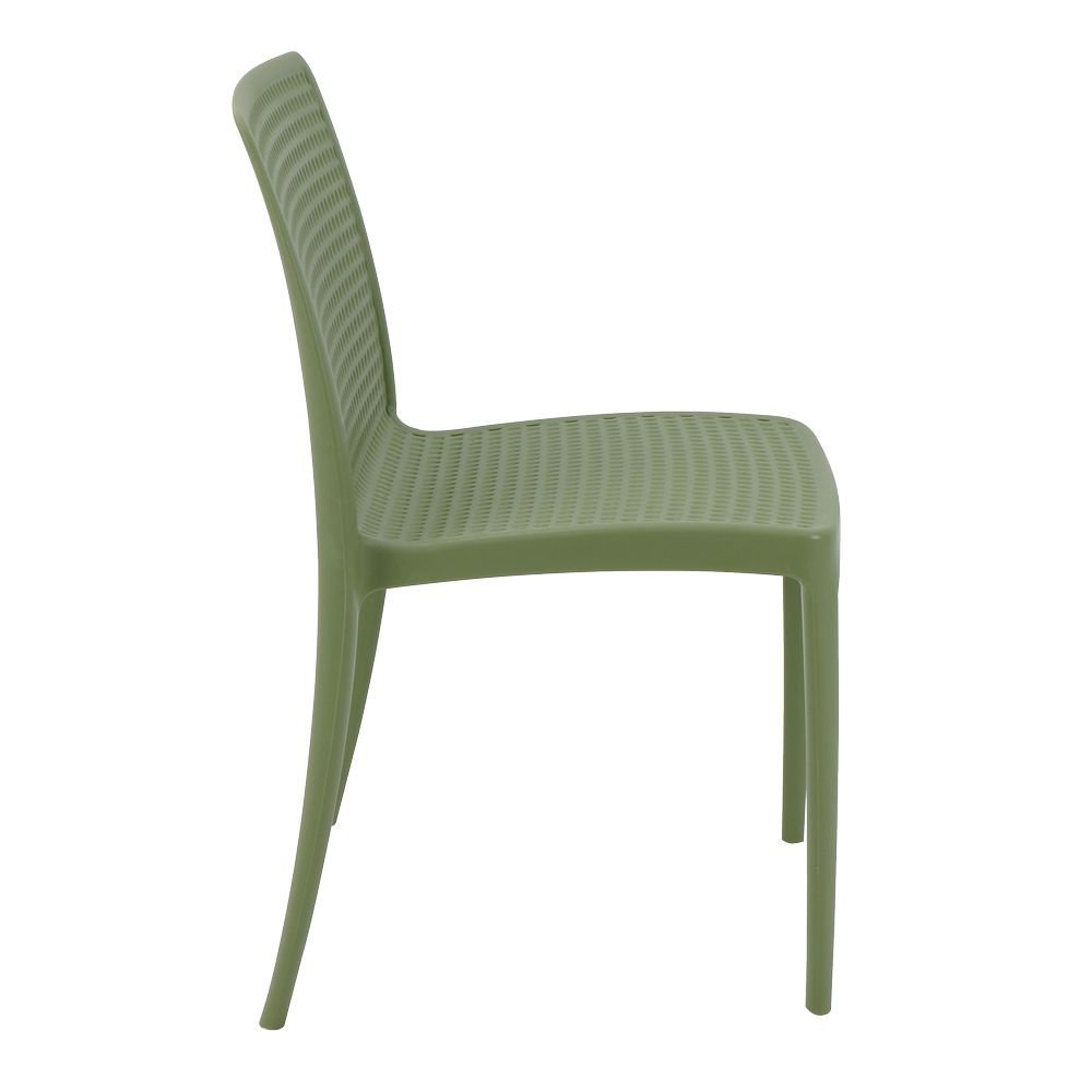Cadeira Tramontina Isabelle em Polipropileno e Fibra de Vidro Verde Oliva - 3