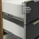 Ver mais imagens de Armário de Cozinha Compacta 120 x 60 cm Rustic/Preto Lux Madesa 02