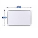 Ver imagem 7 de Quadro Branco Magnetico Dupla Face 20x30 Lousa Metalica para Recados Anotacoes Planejamento Multiuso