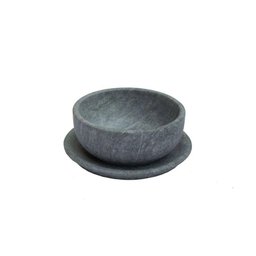 Tigela Bowl com Prato Pedra Sabão 350ml - 2