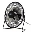 Ver imagem 1 de Mini Ventilador Mesa Usb Notebook Pc Silencioso Articulável Preto