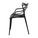 Ver imagem 6 de Conjunto Mesa Eames 90cm + 4 Cadeiras Allegra Empilhável Inmetro Sala Cozinha Jantar - La Mobilia