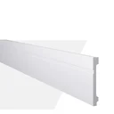 Ver imagem 1 de Rodapé de Poliestireno Frisado 15cm X 2,44m Rende 2,44 Metros Fb15 Gart