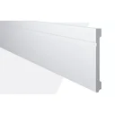 Ver imagem 1 de Rodapé de Poliestireno Frisado 20cm X 2,44m Rende 2,44 Metros Fb20 Gart