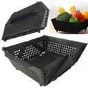 Ver imagem 5 de Cesta Secar Frutas Verduras Vegetais Legumes Dobravel Porta Objetos Organizador Cozinha Copa Pia Dre