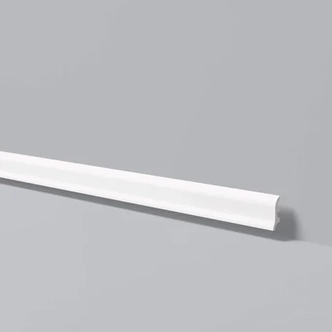 Rodapé de Poliestireno Liso 3cmX2,44m Rende 2,44m Fl3 Gart