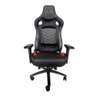 Cadeira Gamer Level Lv-c05bi-blk com Almofada Preto Vermelho - 1