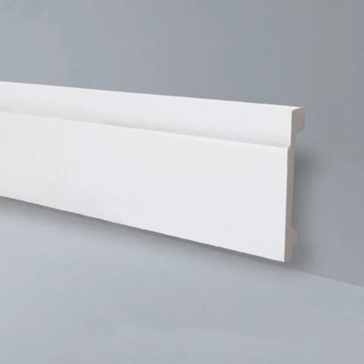 Rodapé de Poliestireno 20cm x 18mm Frisado Metro Linear GB20 GART - 1