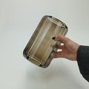 Ver imagem 5 de Vaso Decorativo Enfeite Casa Planta Home&Co Vidro 20x11x11cm Marrom
