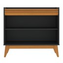 Ver imagem 5 de Buffet Aparador Ripado 2 Portas com Pés de Mdf Astúrias 92cm