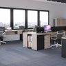 Painel Divisor Lateral de Mesas 60 Pandin Pe40 - Preto Pdl600pe40 - 3