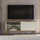 Ver imagem 4 de Rack Bancada para Tv 50 Pol 115 Cm 6950 Off White Nature Plla