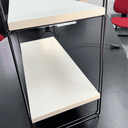 Ver imagem 4 de Prateleira Dupla 20 Cm X 49 Cm - Luxo Branca C/suporte Preto