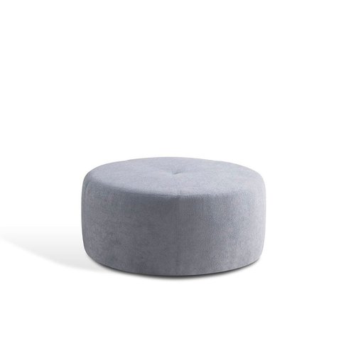 Puff Orgânico para Sala de Estar 100cm Boucle Rita