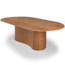 Ver imagem 7 de Mesa de Jantar 8 Lugares Oval Base Orgânica 240cm Álbero B05 Canela Tauari - Lyam Decor