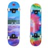 Skate Board Semi Profissional Rodas PU Belfix Paisagem - 1