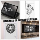 Ver imagem 3 de Adesivo de Parede 51x95cm - Mergulhador Profissões
