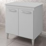 Balcao Multiuso 75 Cm 2 Portas 9240 Branco Mobbs - 2