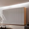 Guarda Roupa Casal Everest Mdf 10 Portas 12 Gavetas e 5 Prateleiras Moderna Mobília - 1
