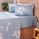 Ver imagem 1 de Jogo de Cama King Cotton Touch 4 Peças 193x203x40cm Nina