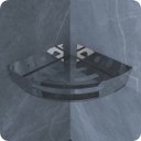 Ver imagem 2 de Suporte Porta Shampoo Para Banheiro De Canto Inox Brilhante