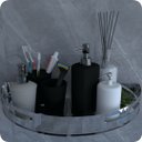 Ver imagem 4 de Suporte Porta Shampoo Para Banheiro De Canto Inox Brilhante